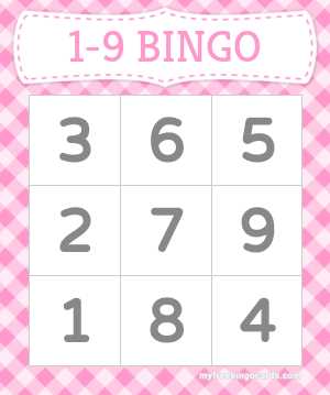 bingo for kids printable bingo for kids printable