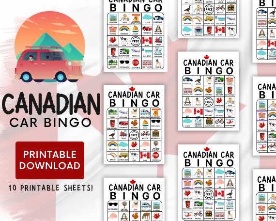 free car bingo printable free car bingo printable