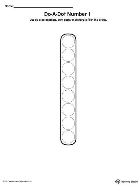 dot dot number printables dot dot number printables