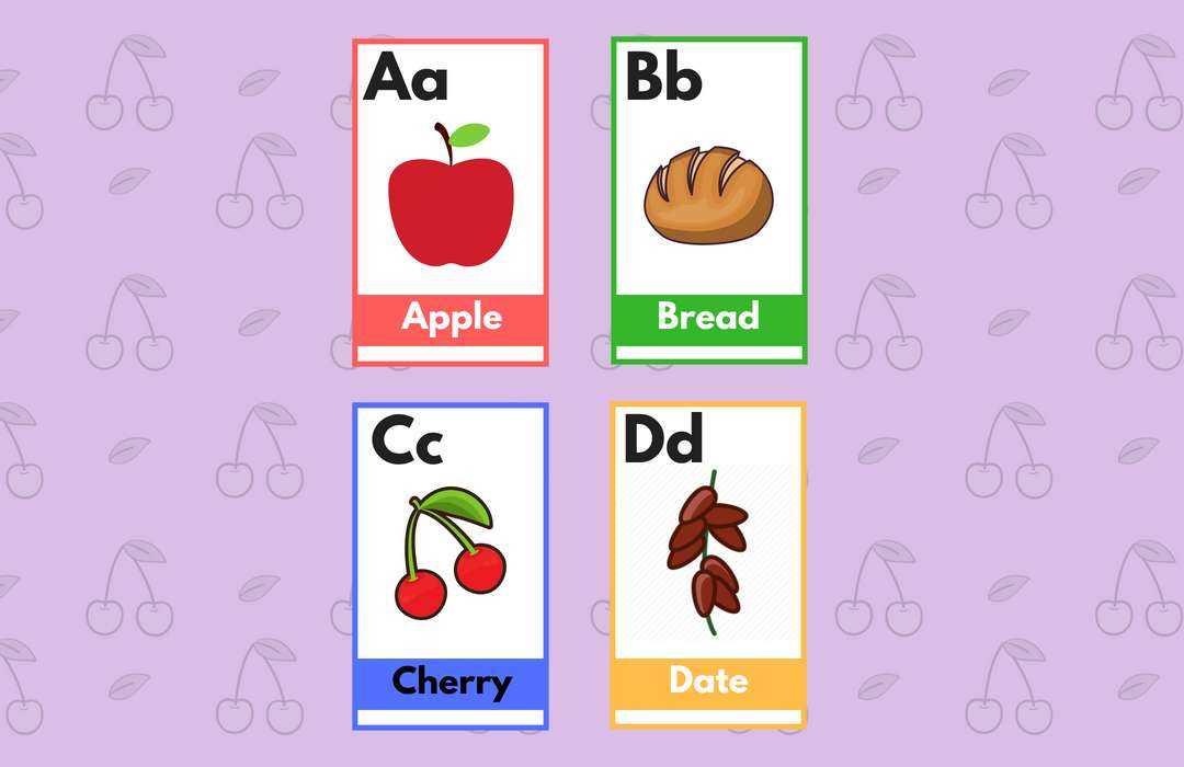 free printable flashcards