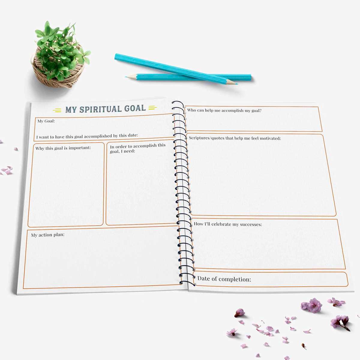lds youth goals printable free