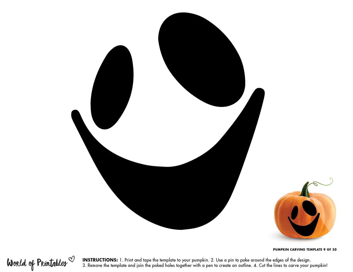 easy pumpkin stencils free printable