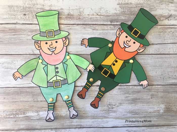 leprechaun template printable