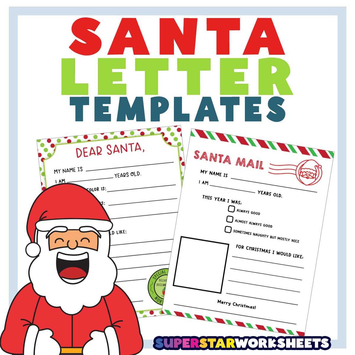 letter from santa to child free printable letter from santa to child free printable