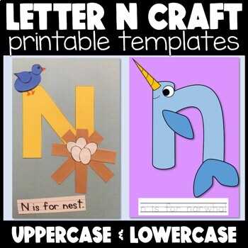 letter n crafts printable letter n crafts printable