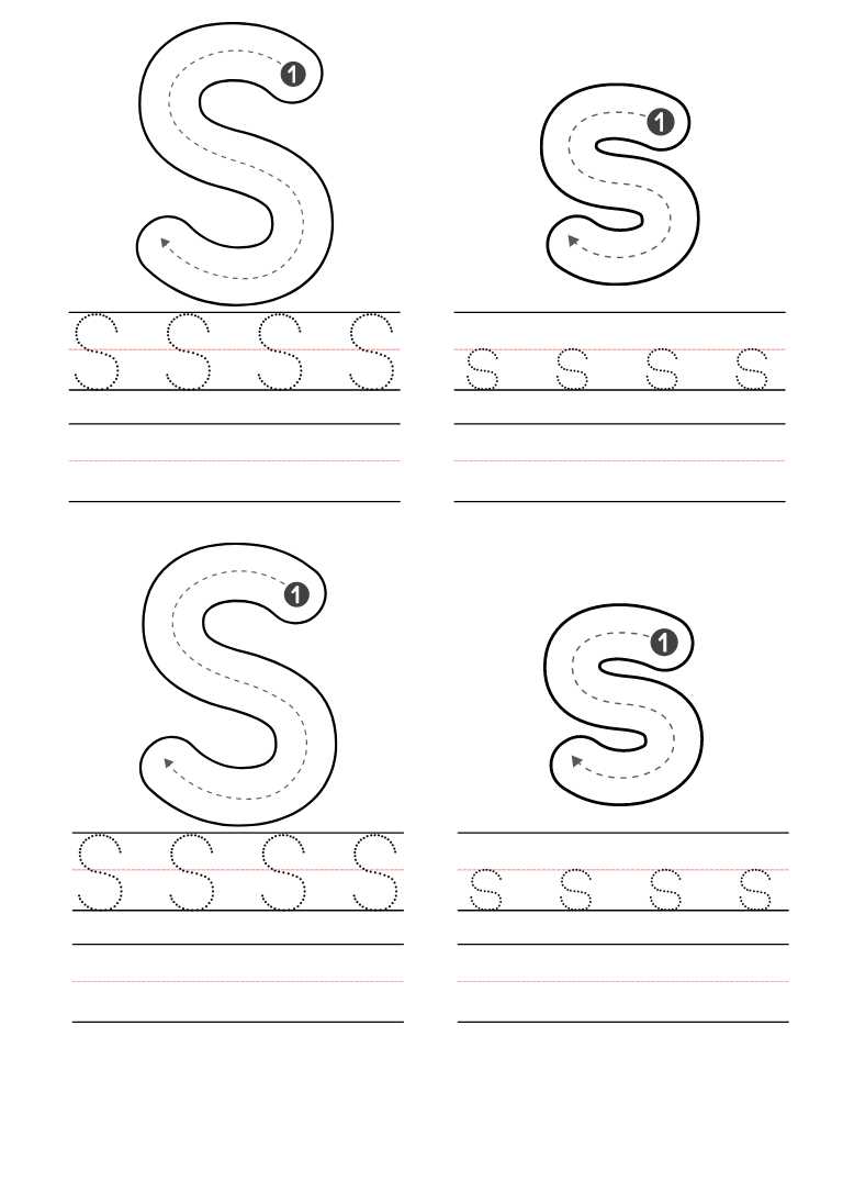 letter s printable
