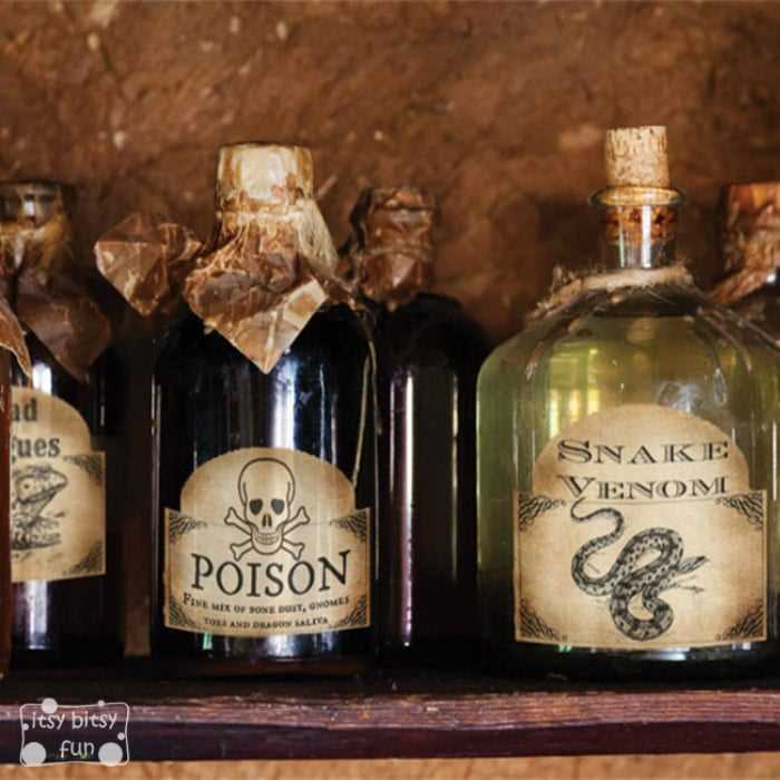 free printable potion labels free printable potion labels