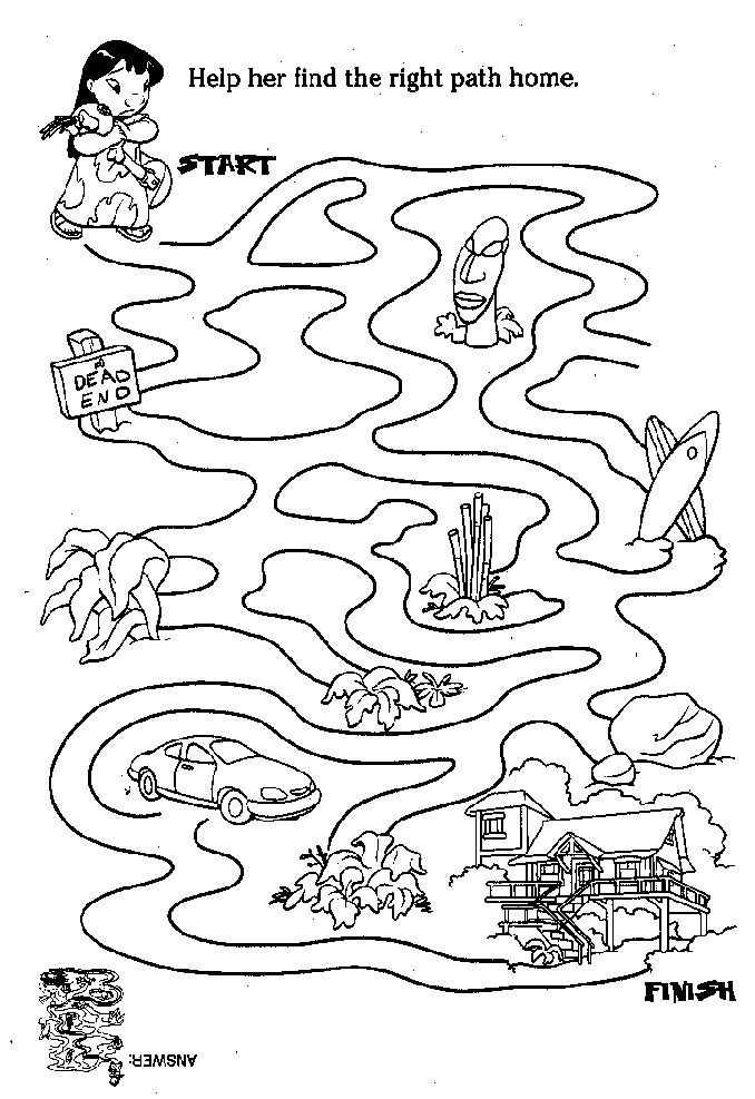 lilo and stitch printable activities