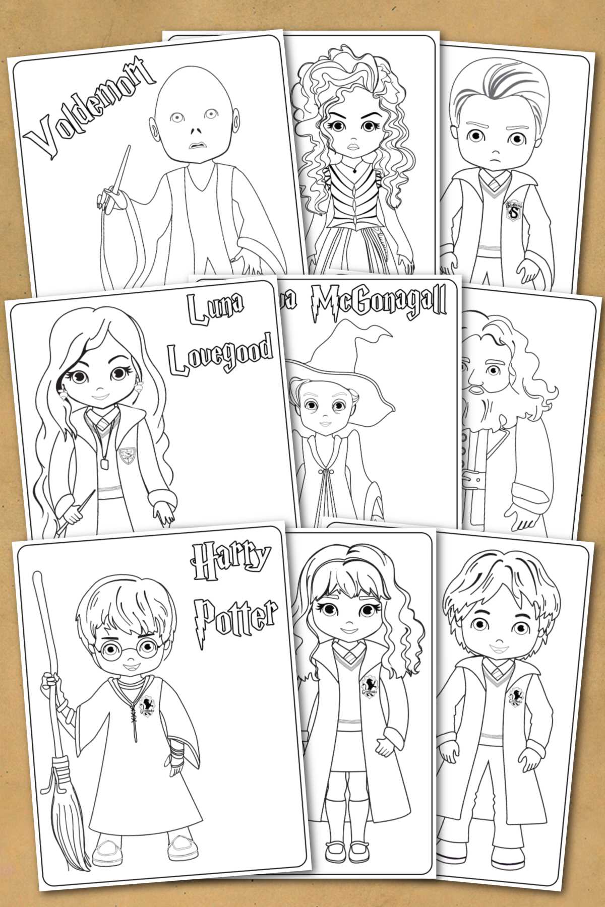 printable pictures of harry potter