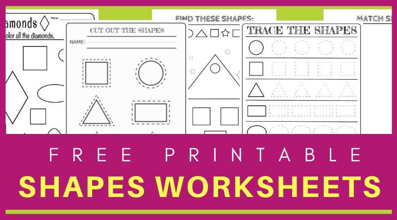 preschool free printable shapes worksheets preschool free printable shapes worksheets