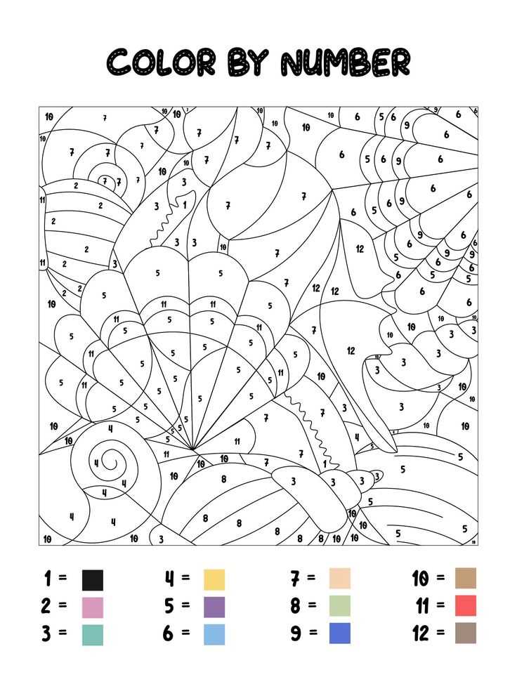 color by number printable hard