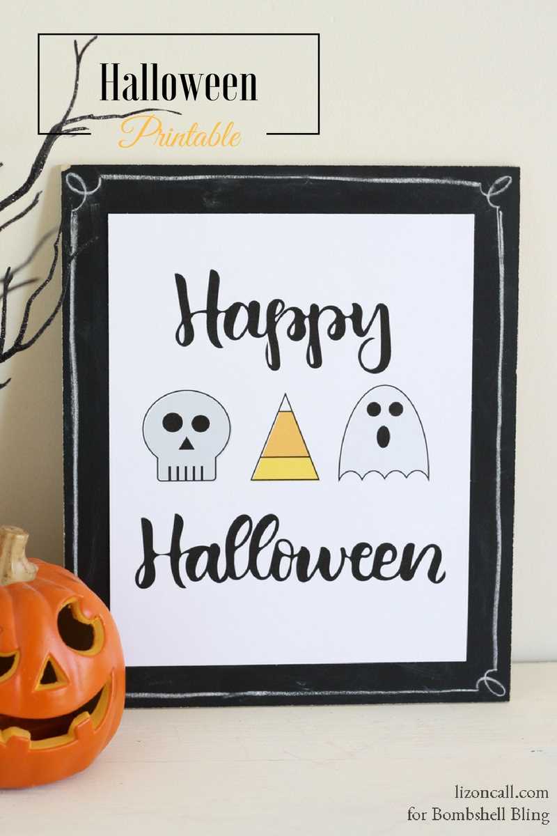 free halloween printables decorations