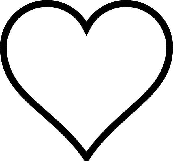 large heart printable large heart printable