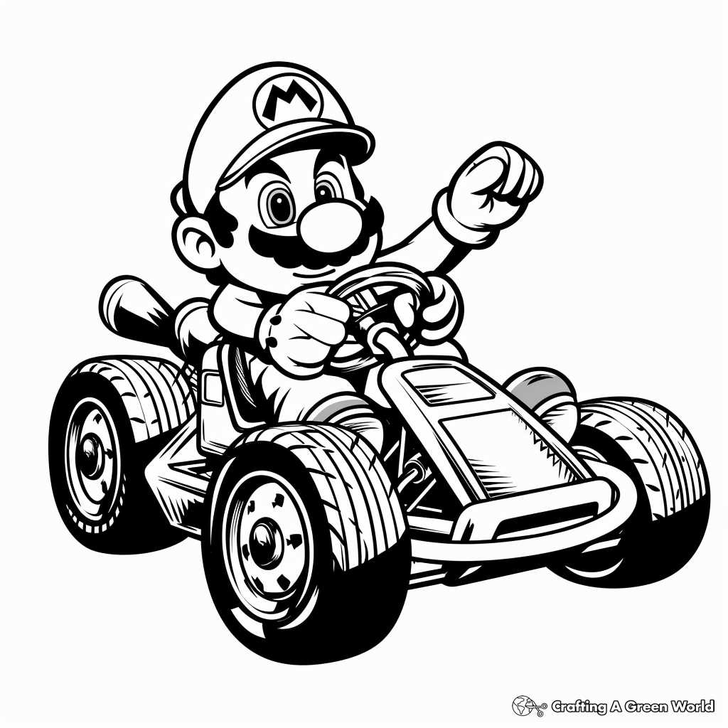 mario kart coloring pages printable mario kart coloring pages printable