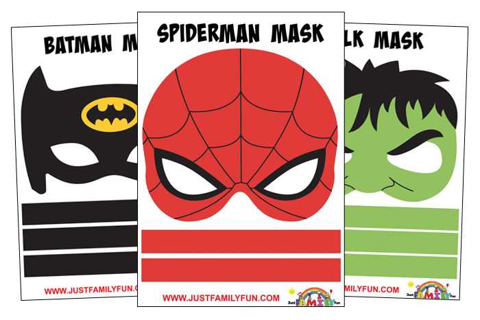 mask template printable
