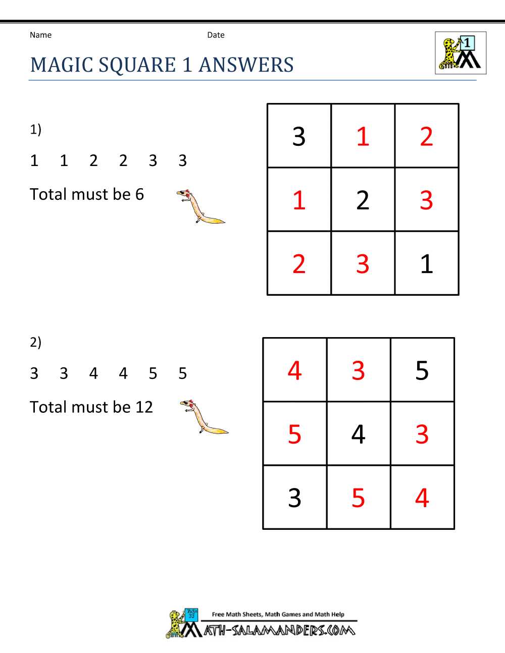 math puzzles printable