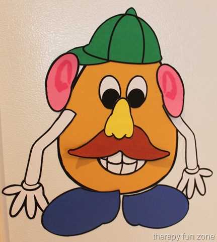 mr and mrs potato head printables