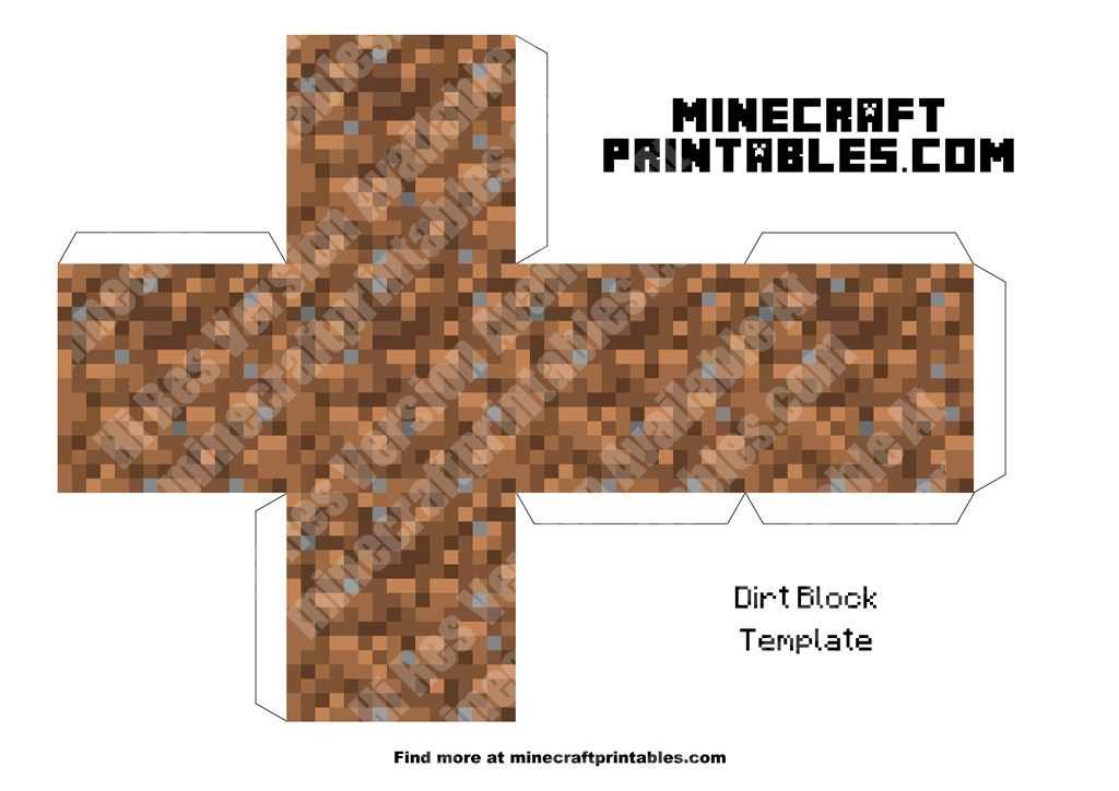 minecraft printable templates minecraft printable templates