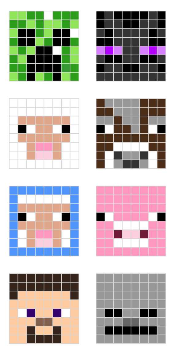 minecraft printable templates minecraft printable templates