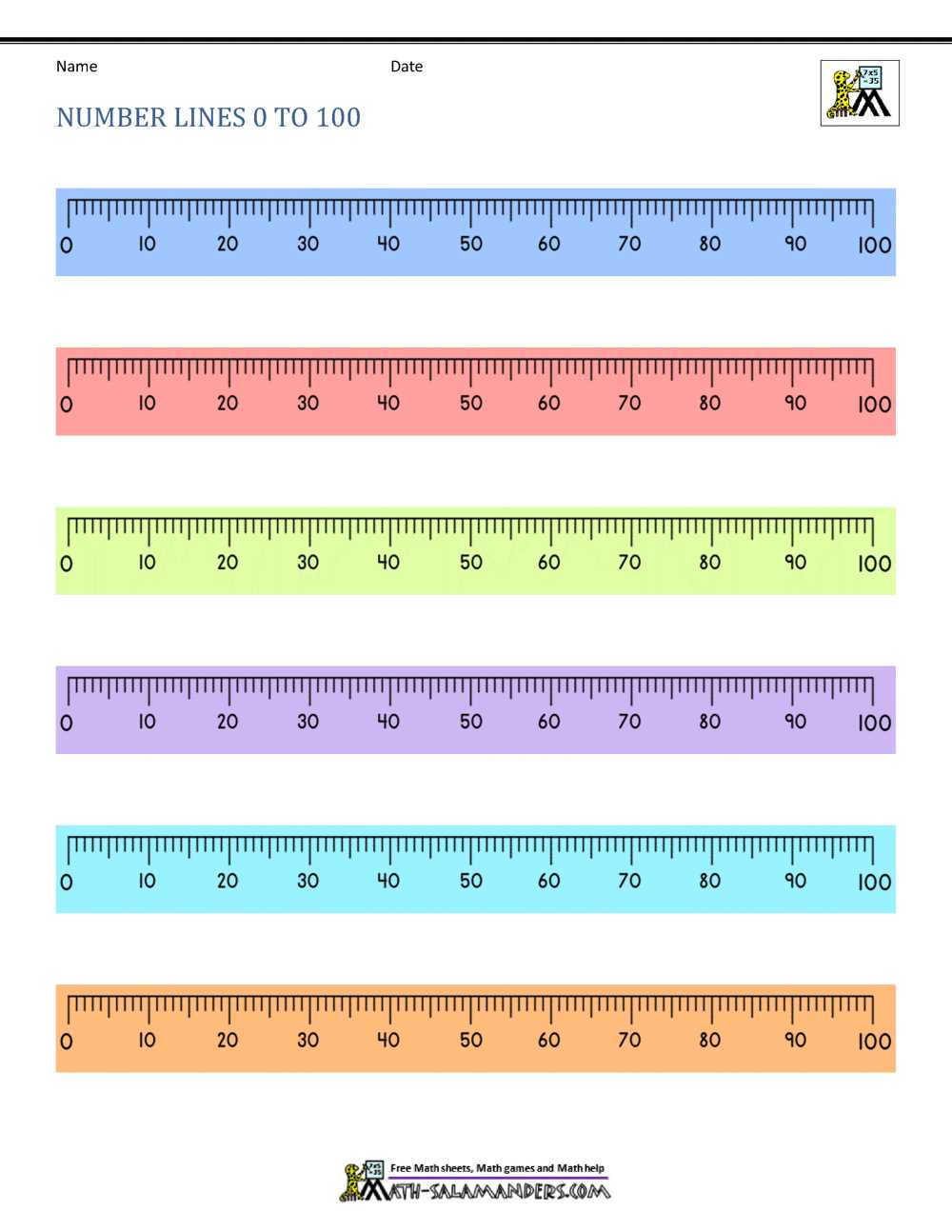 printable number line 1 100 printable number line 1 100