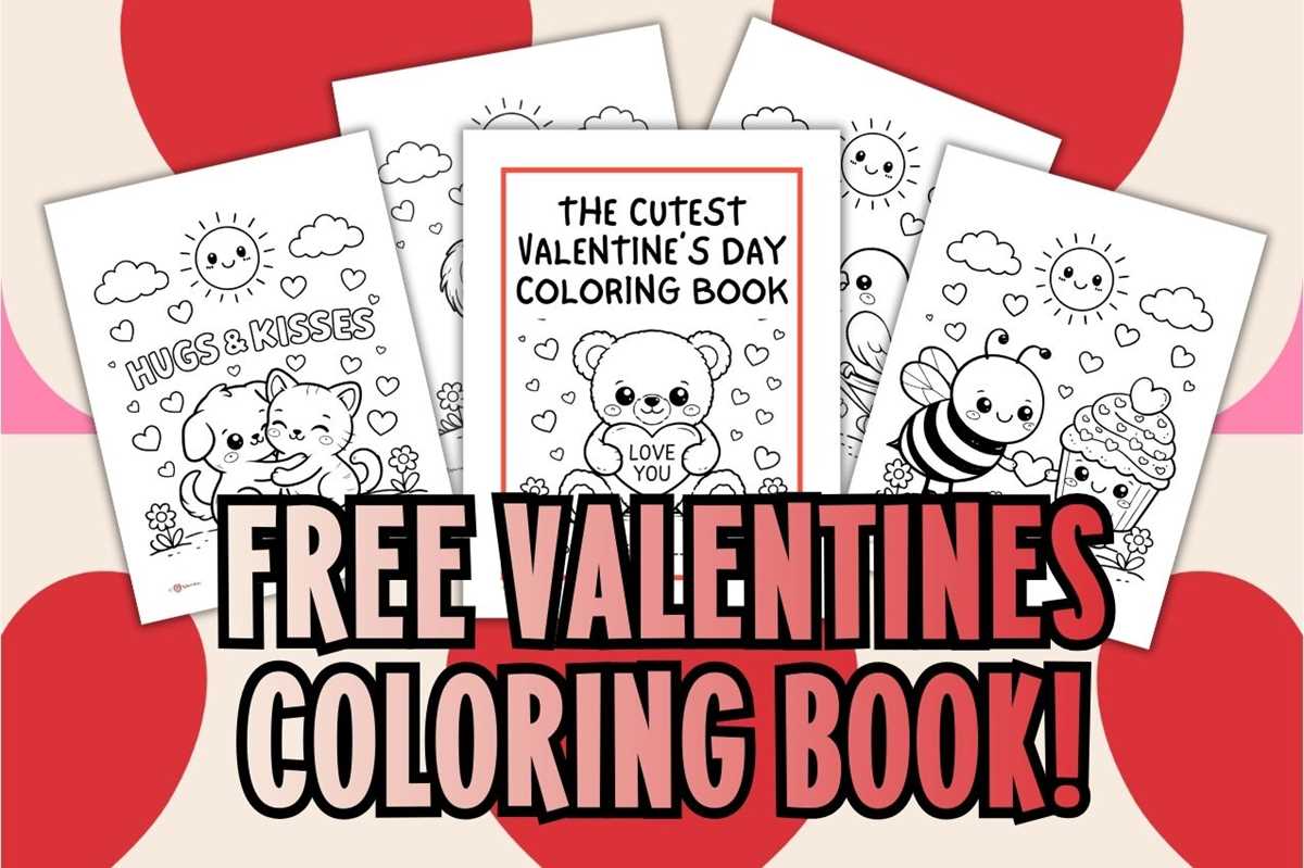 free printable valentine coloring pages