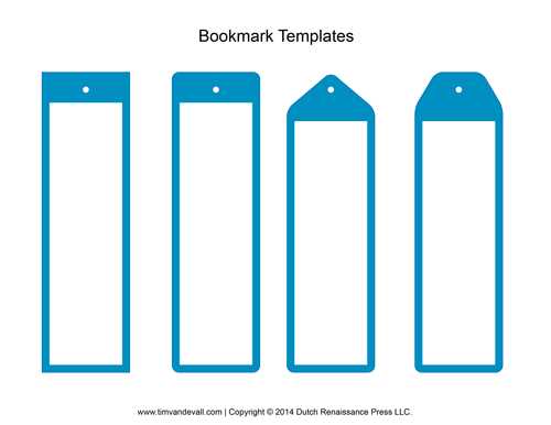 printable blank bookmarks printable blank bookmarks