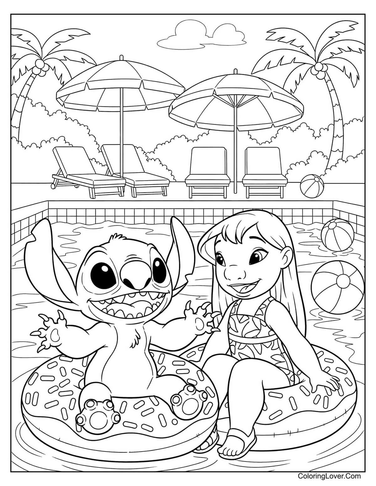 lilo and stitch coloring pages printable free lilo and stitch coloring pages printable free