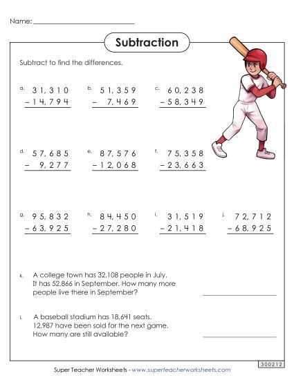 printable worksheets for 5th grade
