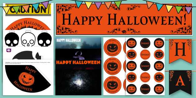 free halloween printables decorations