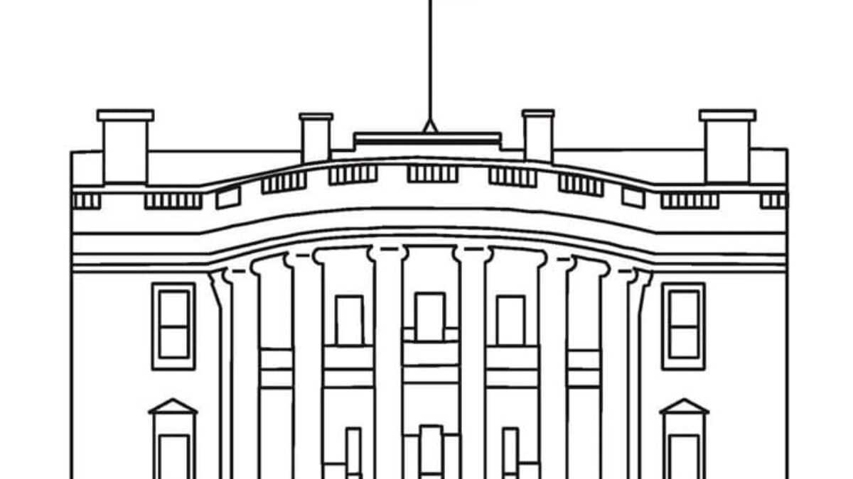 white house printable white house printable
