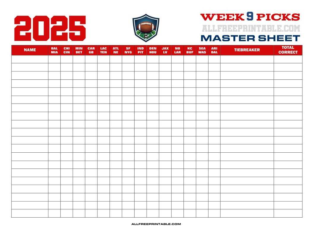 nfl picks printable nfl picks printable