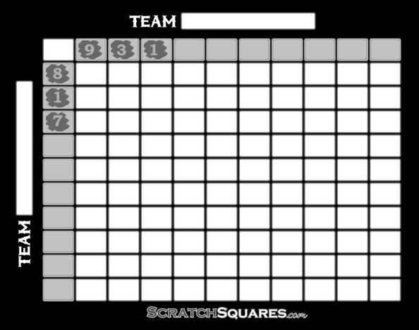 nfl pool sheets printable