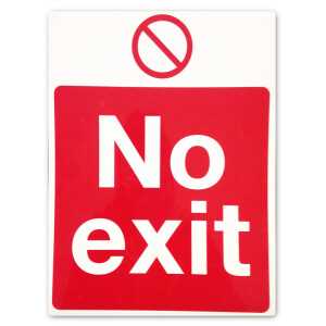 not an exit sign printable not an exit sign printable