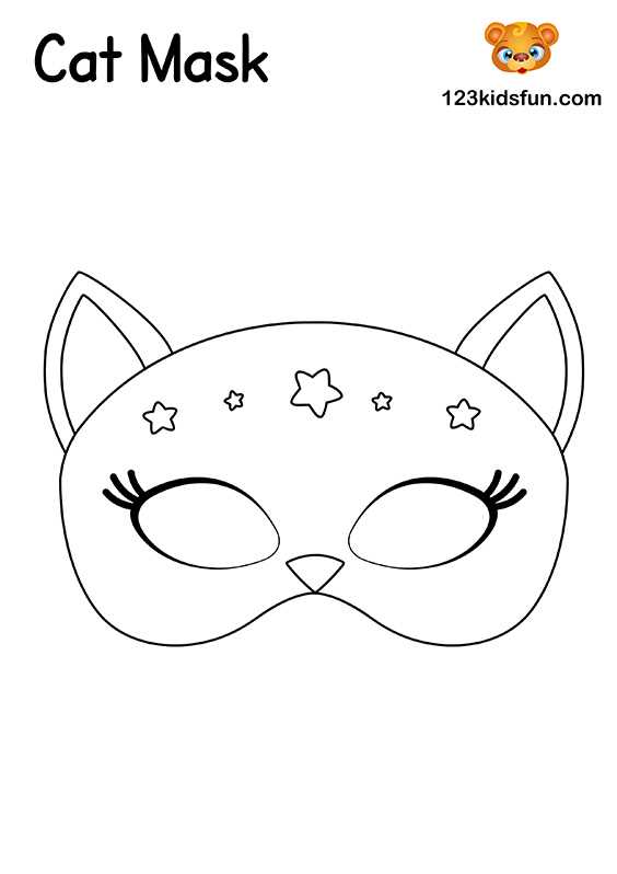 printable blank mask template printable blank mask template