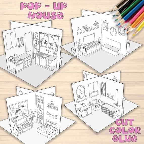 printable house template printable house template