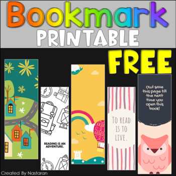 free printable bookmarks for students free printable bookmarks for students