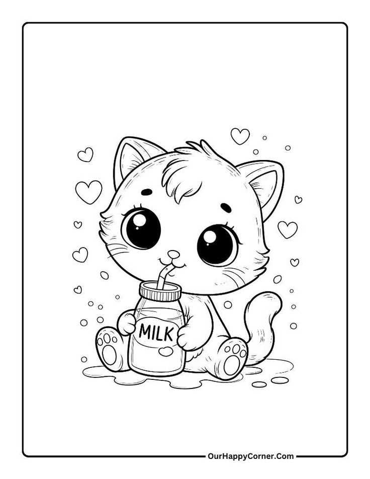 printable cat coloring pictures