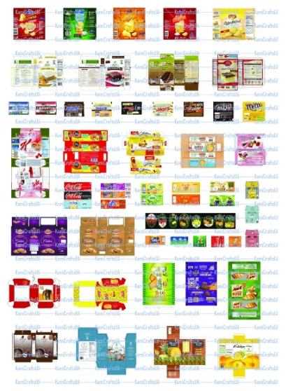printable miniature food templates printable miniature food templates