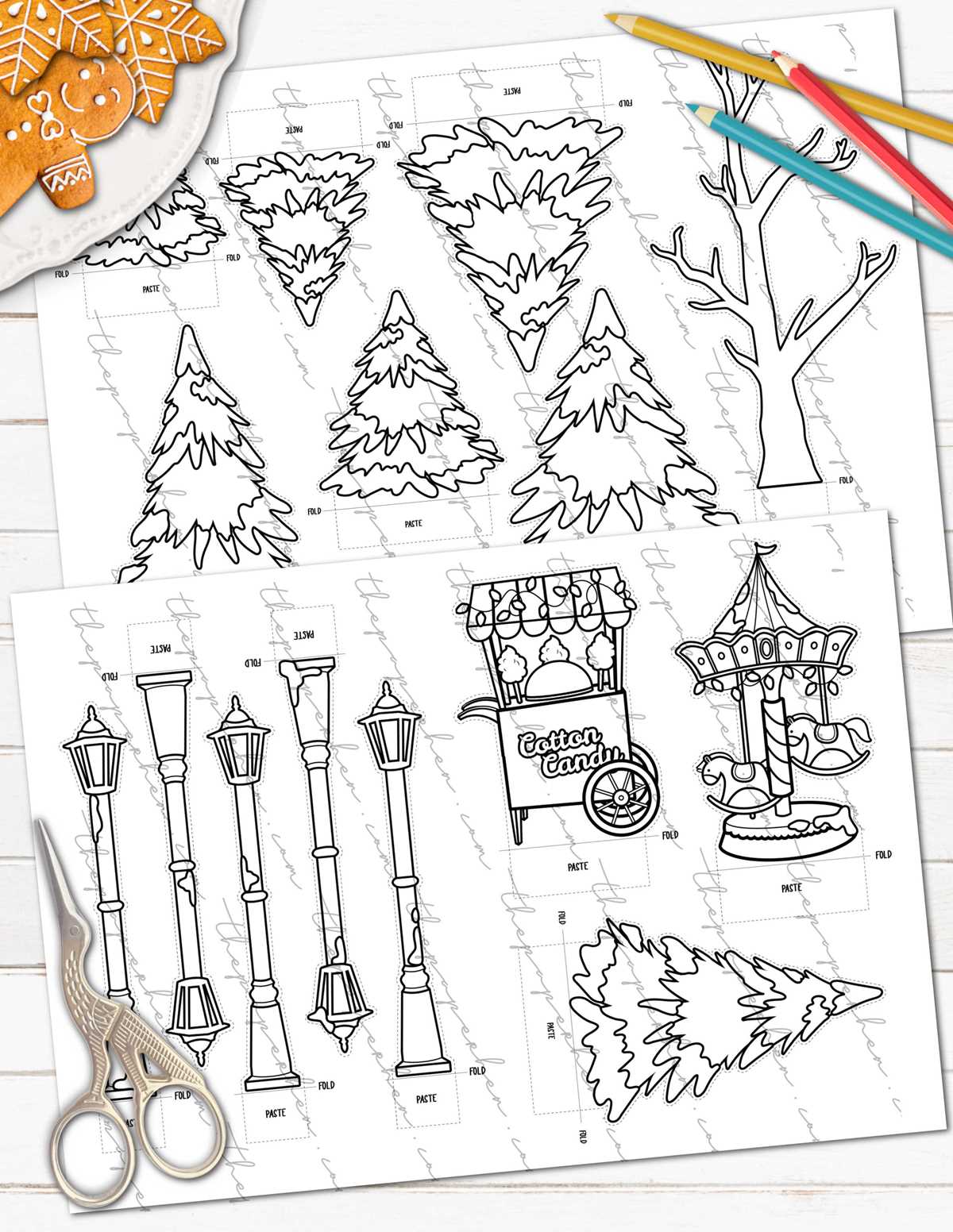 free printable christmas village coloring pages free printable christmas village coloring pages