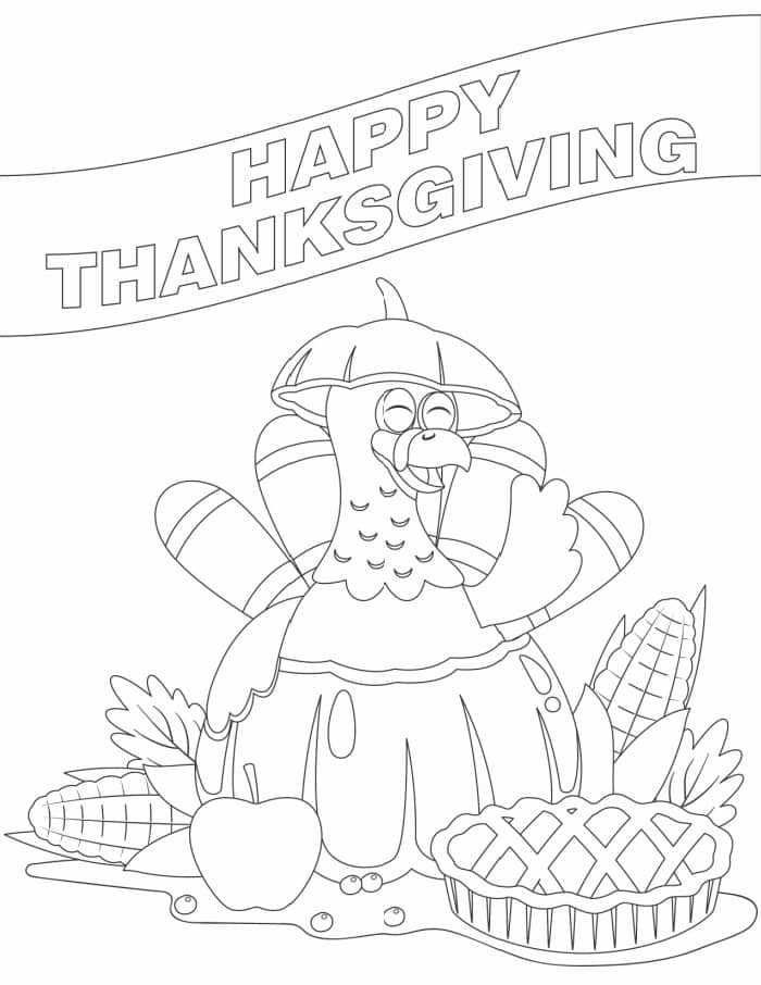 printable thanksgiving pictures to color printable thanksgiving pictures to color