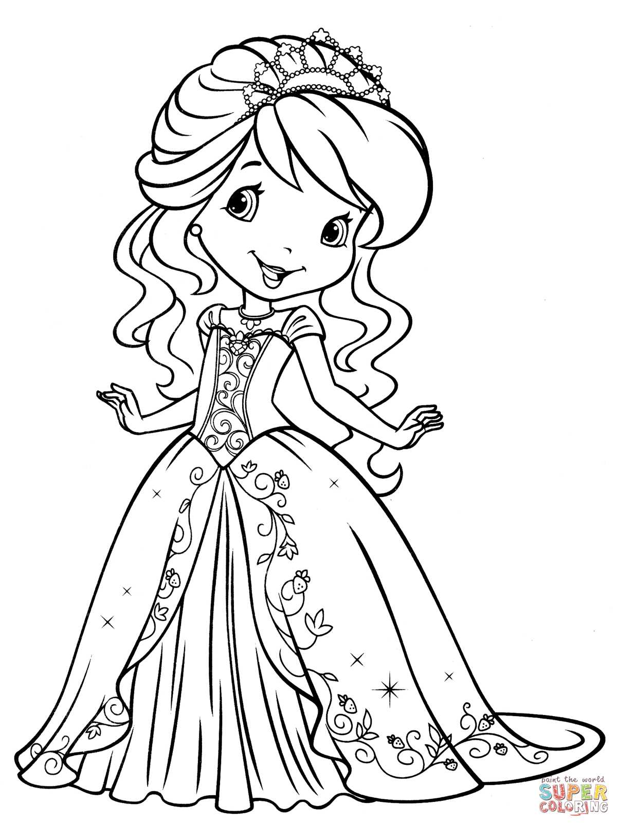 strawberry shortcake printable