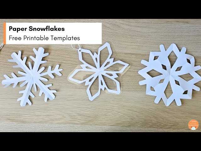 small snowflakes printable