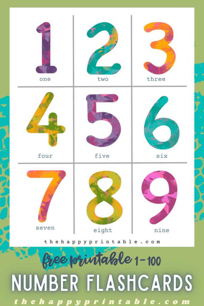 numbers 1 100 printable