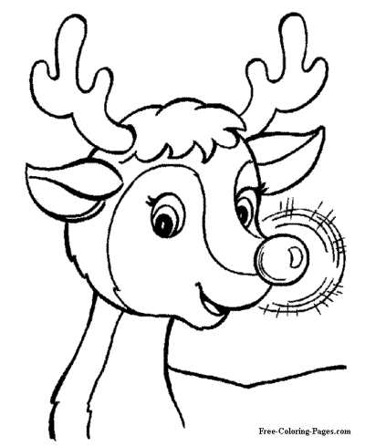 printable coloring pictures of christmas