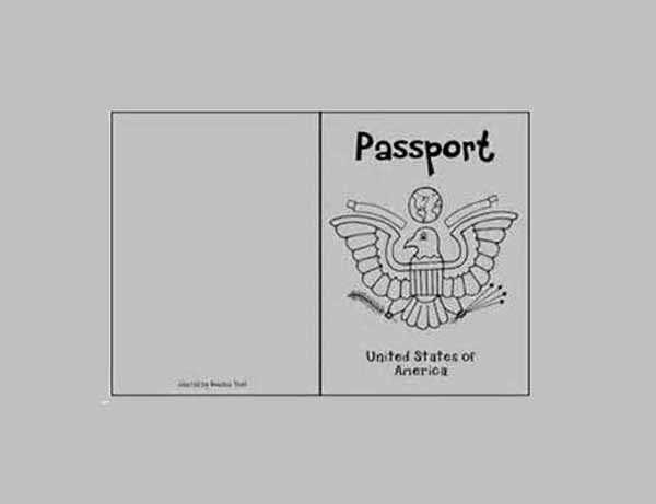 passport template printable passport template printable