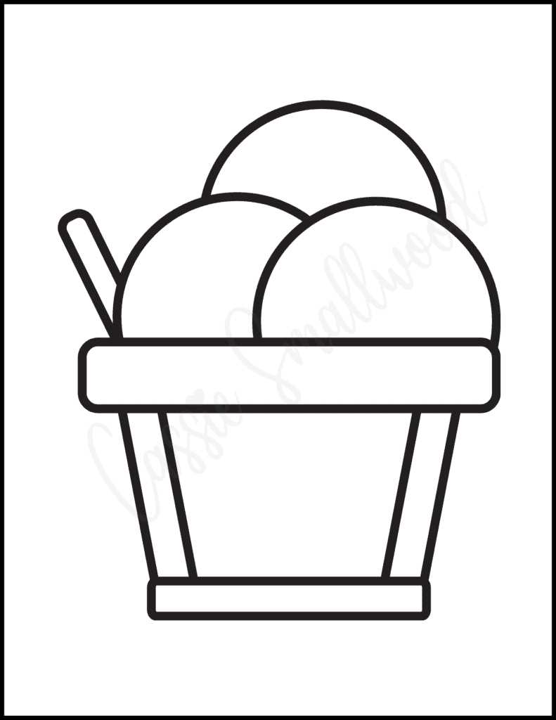 ice cream coloring page free printable ice cream coloring page free printable