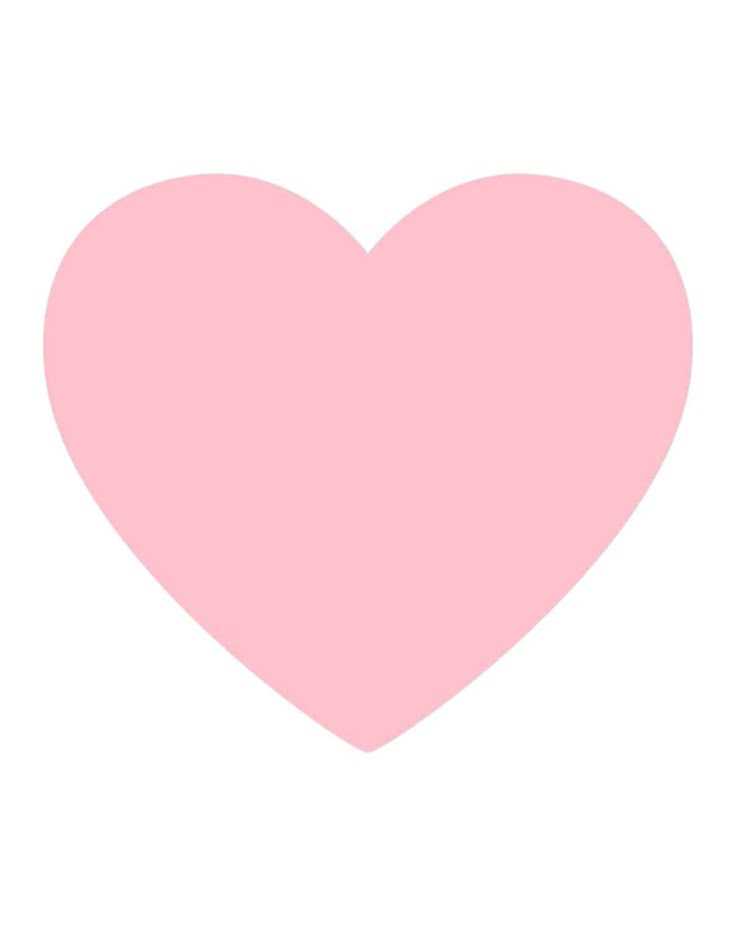pink heart printable