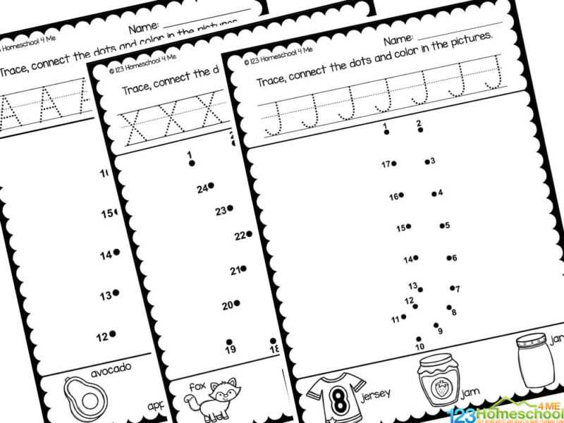 connect the dots abc printables connect the dots abc printables