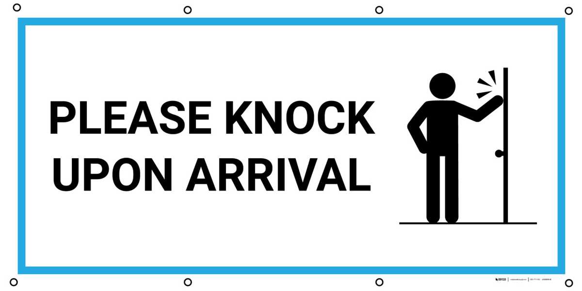 please knock sign printable
