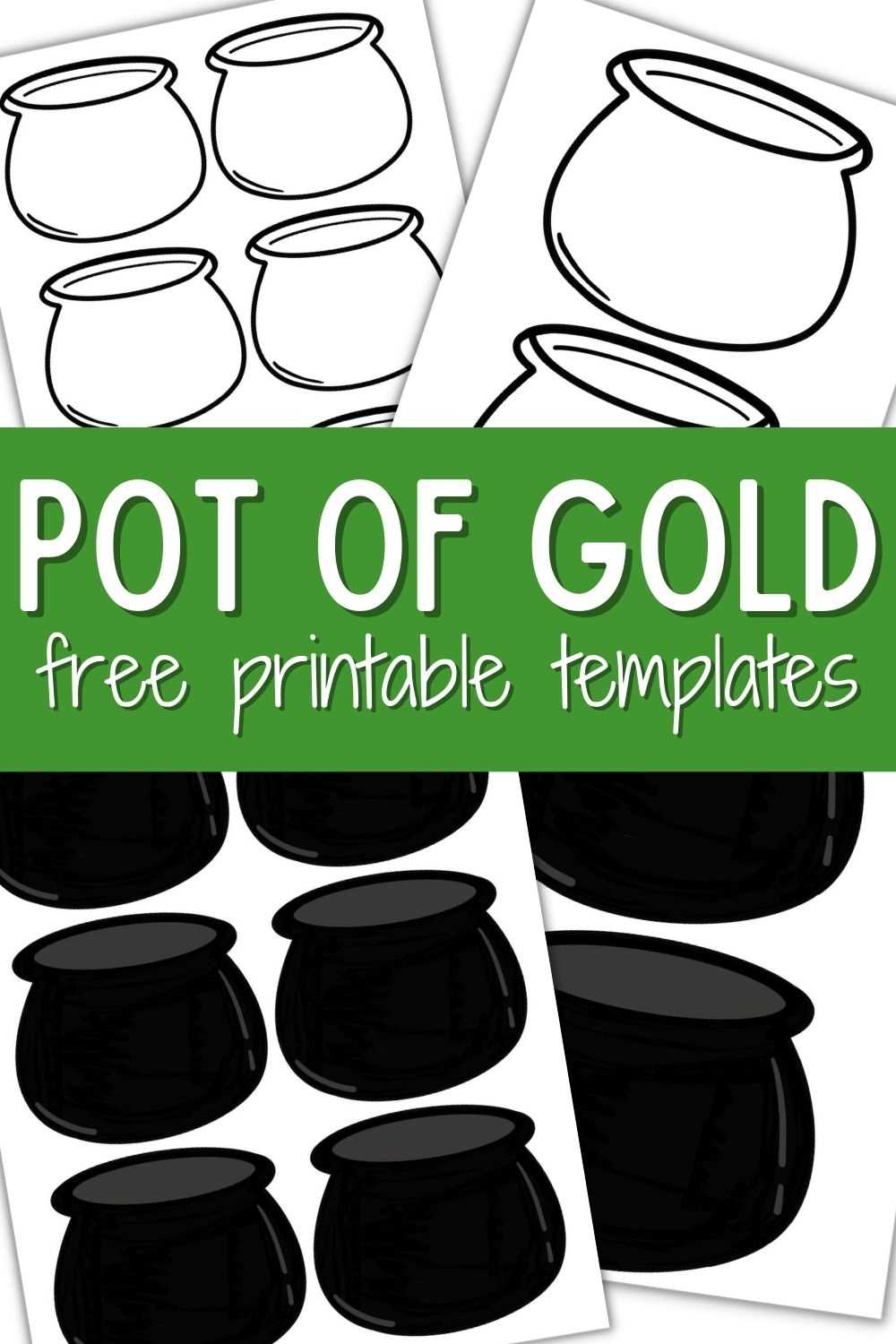 pot of gold template printable